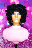 READY TO SHIP // Synthetic crochet wig "Natural Springy Twist Diva "(color1b)
