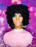 READY TO SHIP // Synthetic crochet wig "Natural Springy Twist Diva "(color1b)