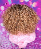 READY TO SHIP // Synthetic Headband/Half Wig "Natural Curly Bounce"