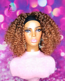 READY TO SHIP // Synthetic Headband/Half Wig "Natural Curly Bounce"