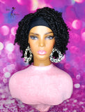 READY TO SHIP // Synthetic crochet wig "Natural Boho Curly Twist Diva "