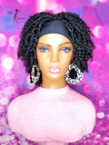 READY TO SHIP // Synthetic crochet wig "Natural Boho Curly Twist Diva "