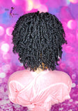 READY TO SHIP // Synthetic crochet wig "Natural Boho Curly Twist Diva "