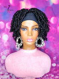READY TO SHIP // Synthetic crochet wig "Natural Boho Curly Twist Diva "