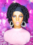 READY TO SHIP // Synthetic crochet wig "Natural Boho Curly Twist Diva "