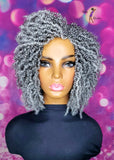 MADE TO ORDER  // Synthetic crochet wig "Foxy Mini Kinky Twist Diva "
