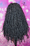 READY TO SHIP //Synthetic Crochet Faux Loc Wig " Boho Natural Soft Loc Beauty  "
