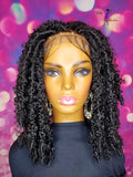 READY TO SHIP //Synthetic Crochet Faux Loc Wig "Natural Butterfly Loc Diva"
