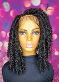 READY TO SHIP //Synthetic Crochet Faux Loc Wig "Natural Butterfly Loc Diva"