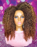MADE TO ORDER // Synthetic crochet wig "The Natural Diva " ( Big Hair)
