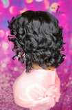 READY TO SHIP // Synthetic Crochet Wig  " Soft Bouncy Curl Beauty" (Short Style)