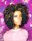 READY TO SHIP // Synthetic crochet wig "The Natural Spiral Curl Diva "