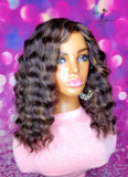 READY TO SHIP //Synthetic Crochet wig "Natural Soft Wavy Beauty" (Brown Blonde Tones)