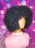 READY TO SHIP // Synthetic Crochet Wig "The Frizzy Sweetheart