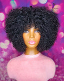 READY TO SHIP // Synthetic Crochet Wig "The Frizzy Sweetheart