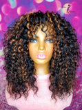 READY TO SHIP //Synthetic Crochet wig "Summer Curly Mixup"