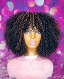 READY TO SHIP // Synthetic Crochet Wig "Kinky Water Wave Cutie