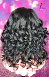 READY TO SHIP //Synthetic Crochet wig "Bouncy Curl Diva"