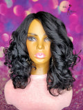 READY TO SHIP //Synthetic Crochet wig "Bouncy Curl Diva"