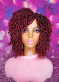 MADE TO ORDER // Synthetic crochet wig  "Ginger My Kinky Twists "