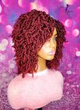 MADE TO ORDER // Synthetic crochet wig  "Spicy Kinky Twists "