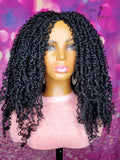 MADE TO ORDER // Synthetic crochet wig "Natural Mini Springy Twist Diva "