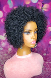 READY TO SHIP// Synthetic crochet wig "Natural Spring Curl TWA "