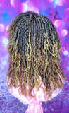 READY TO SHIP //Synthetic Crochet wig "Mini Fluffy Kinky Twist Diva"