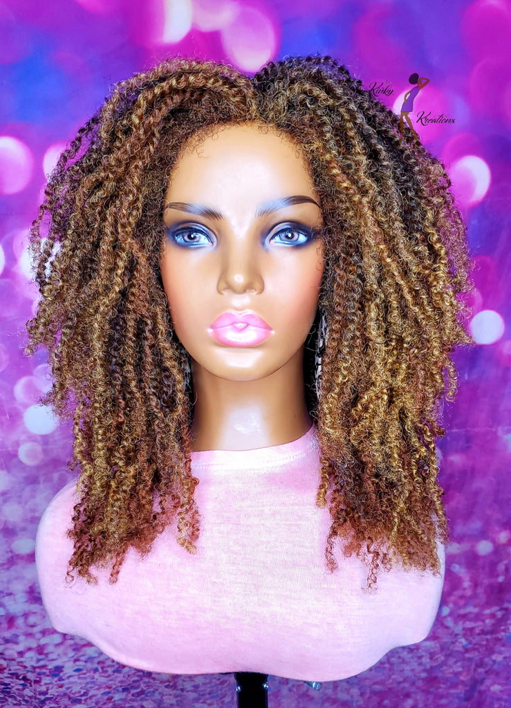 READY TO SHIP Synthetic Crochet wig