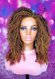 READY TO SHIP //Synthetic Crochet wig "Mini Fluffy Kinky Twist Diva"