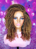 READY TO SHIP //Synthetic Crochet wig "Mini Fluffy Kinky Twist Diva"