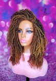 READY TO SHIP //Synthetic Crochet wig "Mini Fluffy Kinky Twist Diva"