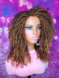 READY TO SHIP //Synthetic Crochet wig "Mini Fluffy Kinky Twist Diva"