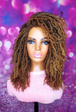 READY TO SHIP //Synthetic Crochet wig "Mini Fluffy Kinky Twist Diva"