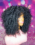 READY TO SHIP //Synthetic Crochet wig  " Wand Curl Diva"