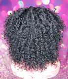 READY TO SHIP //Synthetic Crochet wig  " Wand Curl Diva"