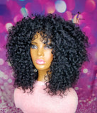 READY TO SHIP //Synthetic Crochet wig  " Wand Curl Diva"