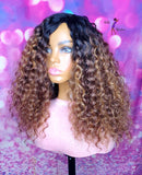 Made To Order//Synthetic Crochet wig "Beach Curl Beauty"