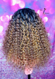 Made To Order//Synthetic Crochet wig "Beach Curl Beauty"