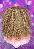 READY TO SHIP //Synthetic Crochet Wig  " Sunkissed Wand Curl Diva"