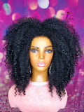 READY TO SHIP // Synthetic crochet wig "The Voluminous Twistout Kinky "