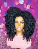 READY TO SHIP // Synthetic crochet wig "The Voluminous Twistout Kinky "