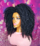 READY TO SHIP // Synthetic crochet wig "The Voluminous Twistout Kinky "