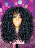 READY TO SHIP //Synthetic Crochet wig  " Diamond Curl Diva"