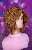 READY TO SHIP // Synthetic crochet wig "Sunkissed Mini Kinky Twist Diva "