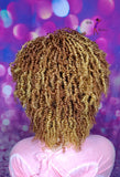 READY TO SHIP // Synthetic crochet wig "Sunkissed Mini Kinky Twist Diva "