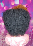 READY TO SHIP// Synthetic crochet wig "Afro Disco Diva"