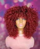 READY TO SHIP //Synthetic Crochet wig  " Spicy Wand Curl Diva"