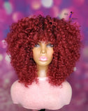 READY TO SHIP //Synthetic Crochet wig  " Spicy Wand Curl Diva"