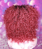 READY TO SHIP //Synthetic Crochet wig  " Spicy Wand Curl Diva"